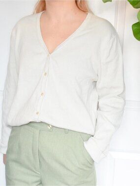 Women's Cream Cardigan